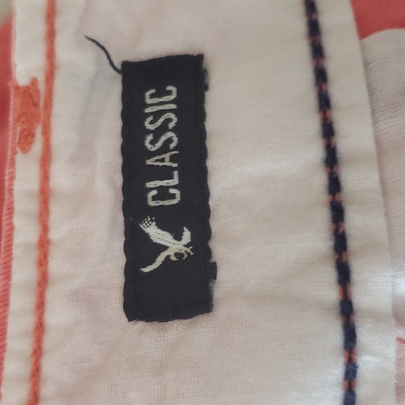 American Eagle Outfitters 100% Cotton Shorts Coral Size 28 - Picture 6 of 10